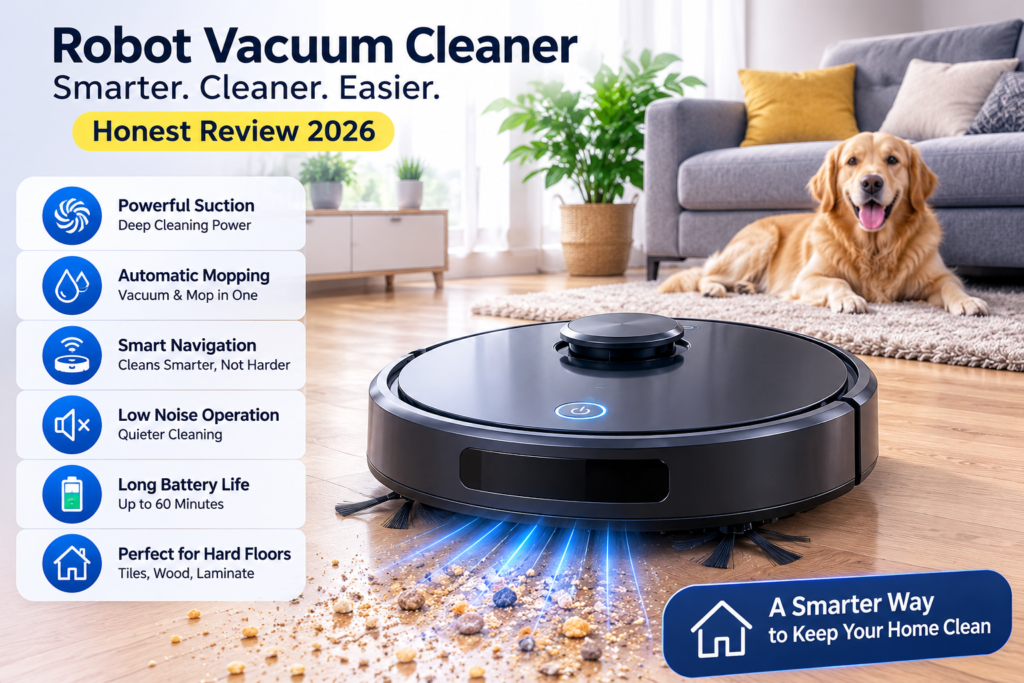 Best Robot Vacuum Cleaner Review 2026 for Home Cleaning